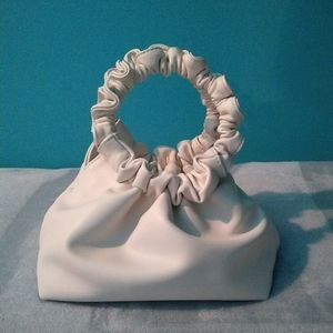 Verafied Cream Mini Leather Bag